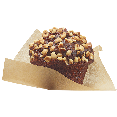 Muffin chocolat noisettes